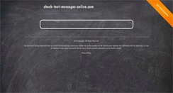 Desktop Screenshot of check-text-messages-online.com