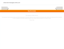 Tablet Screenshot of check-text-messages-online.com